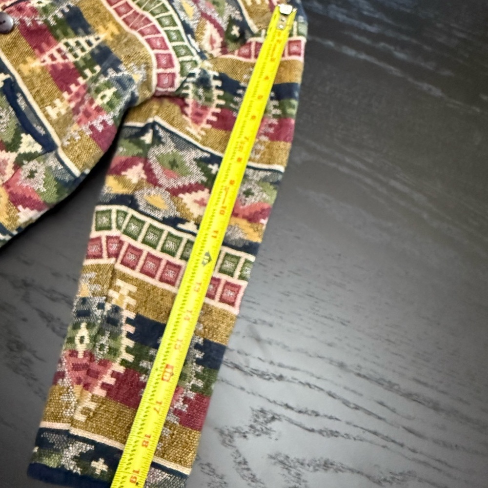Vintage Jane Ashley Southwestern Aztec Tapestry Jacket - Picture 15 of 15
